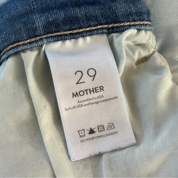 MOTHER DENIM Hustler Ankle Fray in Healing Jar (29) - Picture 7 of 16